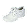 thumbnail image 1 of 24 HOUR COMFORT Delores Wide Width Professional Sleek Shoe WHITE 9, 1 of 7