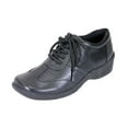 thumbnail image 1 of 24 HOUR COMFORT Donna Wide Width Comfort Shoe For Work and Casual Attire BLACK 5.5, 1 of 7
