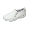 thumbnail image 1 of 24 HOUR COMFORT Ester Wide Width Professional Sleek Shoe WHITE 5, 1 of 7
