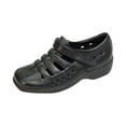 thumbnail image 1 of 24 HOUR COMFORT Fiona Wide Width Comfort Shoes For Work and Casual Attire BLACK 7, 1 of 6