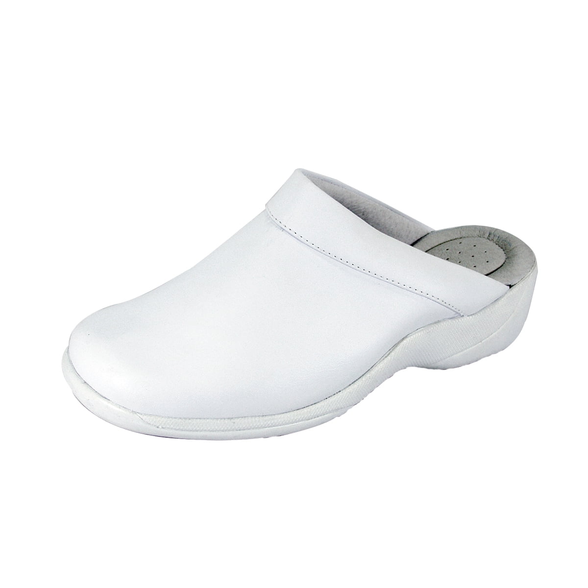 24 HOUR COMFORT Frida Wide Width Comfort Shoes For Work and Casual Attire WHITE 5.5