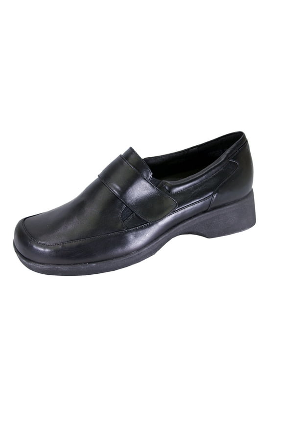 Gail Wide Width Comfort Shoes For Work and Casual Attire BLACK 7