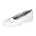 thumbnail image 1 of 24 HOUR COMFORT Heather Wide Width Comfort Shoe For Work and Casual Attire WHITE 10, 1 of 7