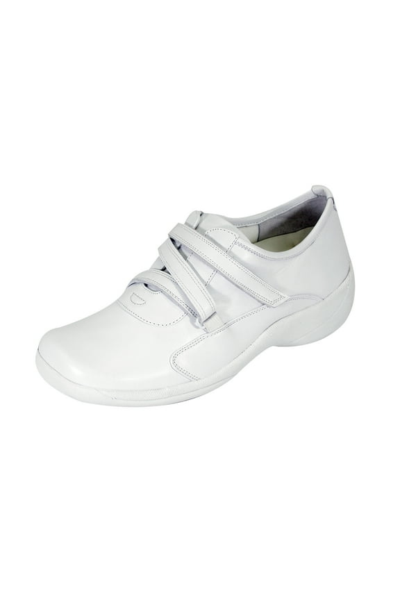 Jordan Wide Width Comfort Shoe For Work and Casual Attire WHITE 11