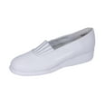 thumbnail image 1 of 24 HOUR COMFORT Katy Wide Width Comfort Shoes For Work and Casual Attire WHITE 8.5, 1 of 6