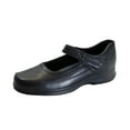 thumbnail image 1 of 24 HOUR COMFORT Kimmy Women's Wide Width Leather Shoes BLACK 7.5, 1 of 6