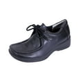 thumbnail image 1 of 24 HOUR COMFORT Kris Wide Width Comfort Shoes For Work and Casual Attire BLACK 8, 1 of 6