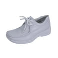 thumbnail image 1 of 24 HOUR COMFORT Kris Wide Width Comfort Shoes For Work and Casual Attire WHITE 9.5, 1 of 6