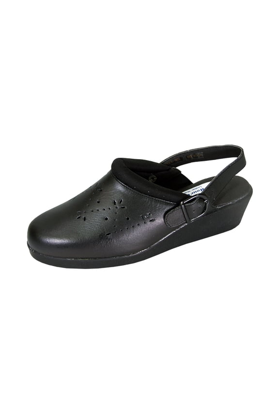 Libby Wide Width Professional Sleek Shoe BLACK 8.5