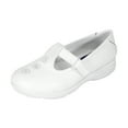 thumbnail image 1 of 24 HOUR COMFORT Lily Wide Width Professional Sleek Shoe WHITE 8, 1 of 7