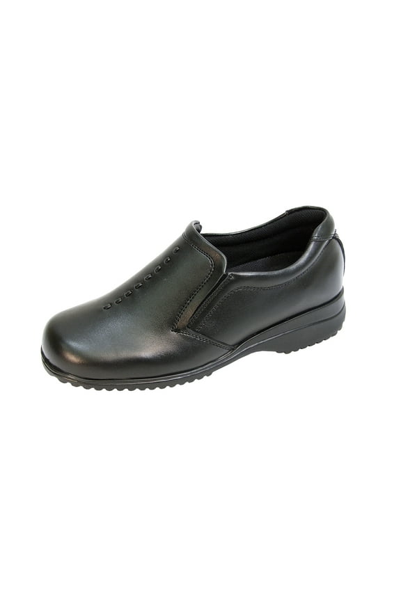 Molly Wide Width Comfort Shoes For Work and Casual Attire BLACK 8