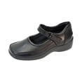 thumbnail image 1 of 24 HOUR COMFORT Nicole Wide Width Professional Sleek Shoe BLACK 11, 1 of 7