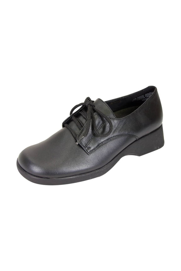 Piper Women's Wide Width Leather Lace-Up Shoes