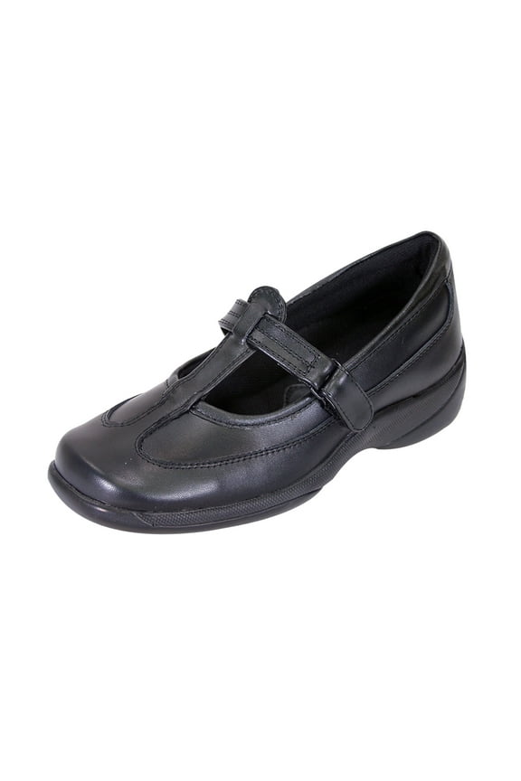 Renee Wide Width Comfort Shoe For Work and Casual Attire BLACK 7