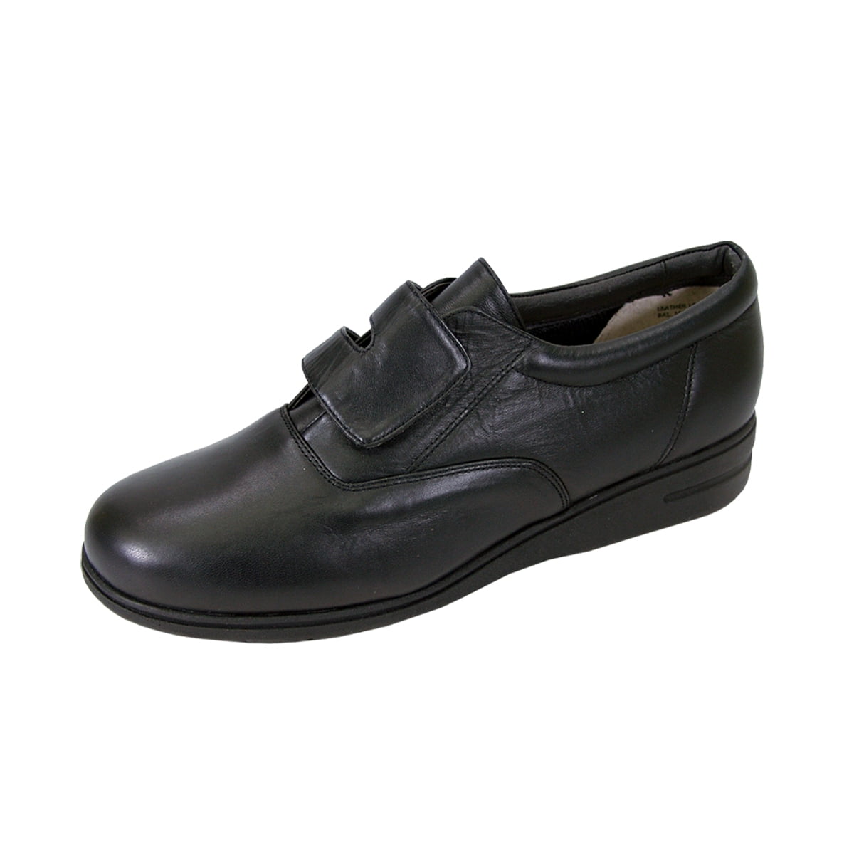 24 HOUR COMFORT Rhoda Wide Width Comfort Shoes For Work and Casual Attire BLACK 9
