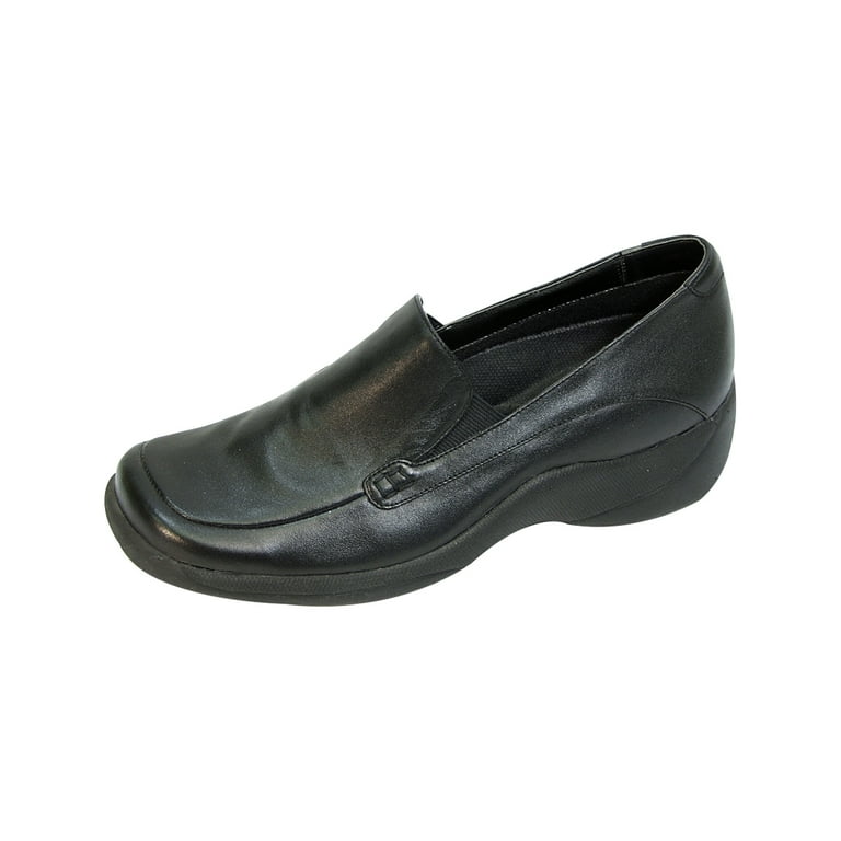 24 HOUR COMFORT Riley Women Wide Width Step In Loafer Walmart