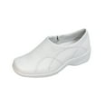 thumbnail image 1 of 24 HOUR COMFORT Sofia Wide Width Comfort Shoe For Work and Casual Attire WHITE 10, 1 of 7