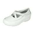 thumbnail image 1 of 24 HOUR COMFORT Susan Wide Width Professional Sleek Shoe WHITE 9, 1 of 7