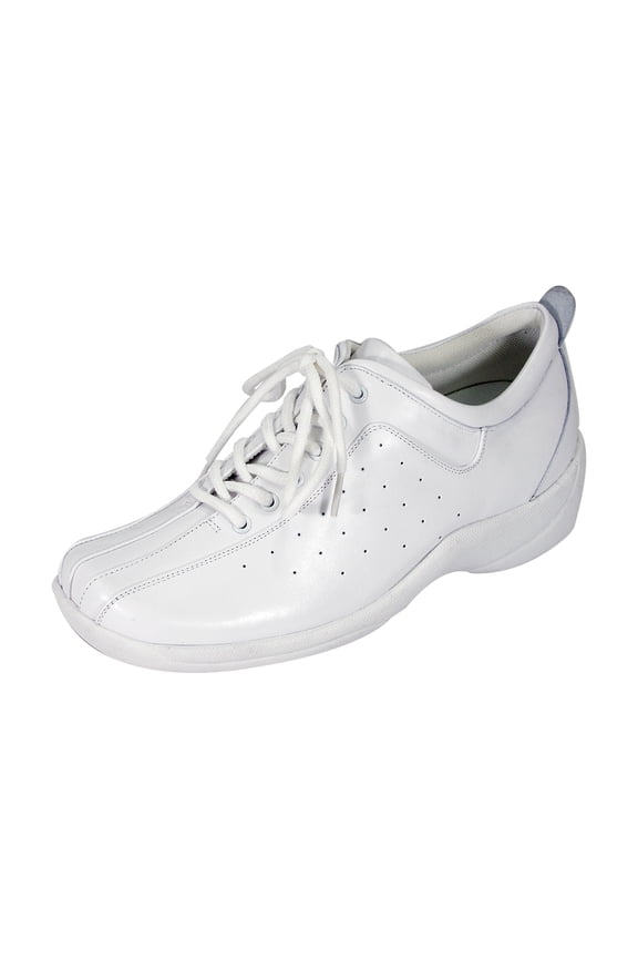 Tara Wide Width Professional Sleek Shoe WHITE 8.5