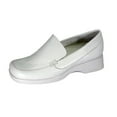 thumbnail image 1 of 24 HOUR COMFORT Thelma Wide Width Comfort Shoes For Work and Casual Attire WHITE 7, 1 of 6