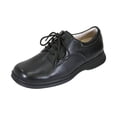 thumbnail image 1 of 24 HOUR COMFORT Tim Men's Wide Width Leather Oxfords, 1 of 8