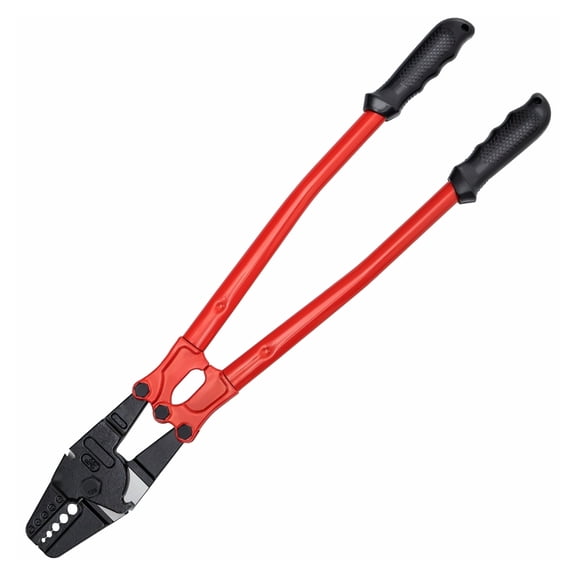 24" Hand Swager Cable Wire Rope Cutter Swage 1/16" 3/32" 1/8" 5/32" 3/16" Aluminum Sleeves Copper