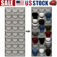 thumbnail image 1 of 24 Hat Rack Organizer Baseball Holder Deep Storage Pockets Door Wall Caps Stand, 1 of 6
