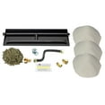 thumbnail image 1 of 24" Heavy-Duty Dual Row Gas Burner with Deluxe Kit for Vented NG Gas Log Fireplace, 1 of 10