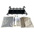 thumbnail image 1 of 24" Heavy-Duty Dual Row Gas Burner with Pro Kit for Vented LP Gas Log Fireplace, 1 of 10