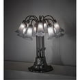thumbnail image 1 of 24" High Gray Tiffany Pond Lily 12 Light Table Lamp, 1 of 1