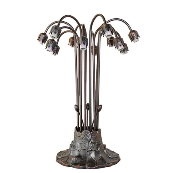 24" High Lily 12 Light Table Base