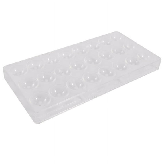 24 Holes Semi Sphere Chocolate Mould Polycarbonate Chocolate Bar Mold Half Candy Maker Mold Bakeware