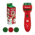 thumbnail image 1 of 24 Holiday Images​​ Christmas Flashlight Projector, 24 Festive Images with Rotating Discs, 5x1 Inch Holiday Light Show Gift Set​ Christmas Story​​, 1 of 7
