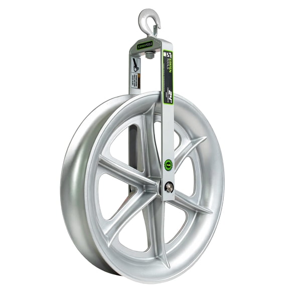 24" Hook Sheave 652 | 6500lb Capacity | Staten Tools | Hook, Wire, Rope