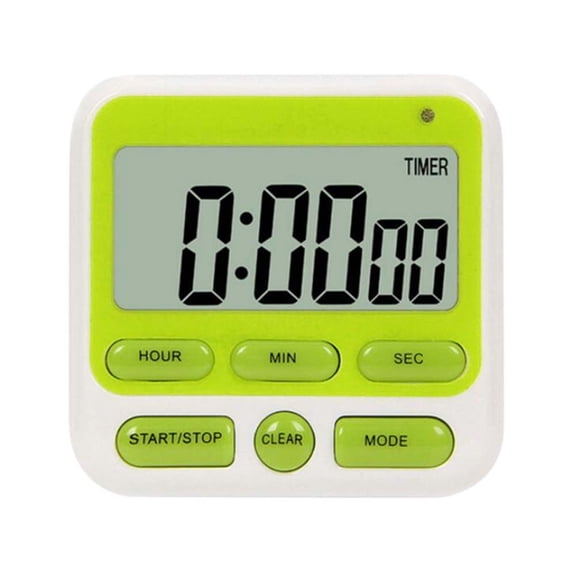 24 Hour Countdown Digital Kitchen Timer with Large LCD Display and Strong , for Cooking, Baking, Sports Games, Office and Study