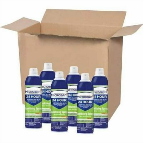 Microban® 24 Professional Sanitizing and Disinfecting Spray, 15 oz