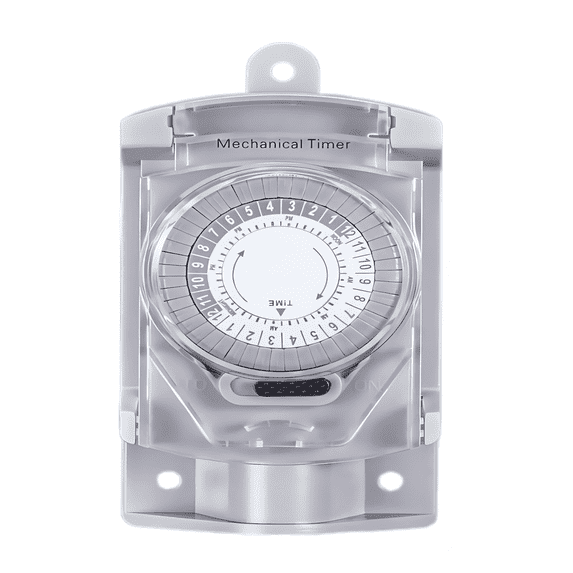TAYMATIC 24 Hour Mechanical Timer Switch,30 Minutes Intervals, 20 Amp ...