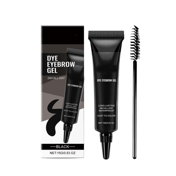 24 Hour Waterproof Eyebrow Gel – 15g – Tinted Mascara, Smudge Proof, Long Lasting – For Natural Brows – 1tube