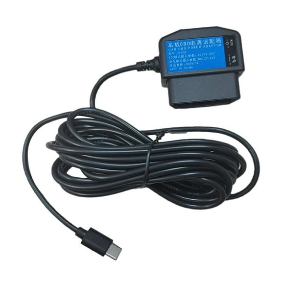 24 Hours Parking Monitor Charger OBD To USB Adapter Power Z8D6 Cable L4Q9