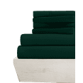 thumbnail image 1 of 24-INCH EXTRA DEEP POCKETS - 6 PC Twin-XL Giza Sheet Set - (Extra Pillowcases, Fitted & Flat) 800-Thread-Count 100% Giza Cotton- 800TC Cotton- Teal Blue, 1 of 7