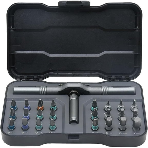 24 In 1 DIY Screwdriver Set Magnetic Compact, Precision Screwdrivers Set with Detachable Handle, DIY, Pc, Laptop, Electronics, And Manual Repairs