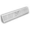 thumbnail image 1 of 24 In. 3-Way Steel Baseboard Diffuser Supply In White, 1 of 1