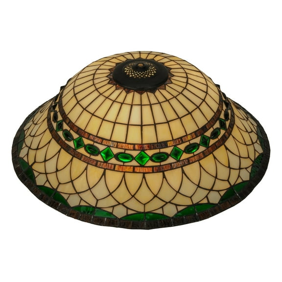 24 In. Wide Tiffany Roman Shade