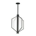 thumbnail image 1 of ET2 Lighting - Telstar - 24 Inch 4 LED Medium Pendant-Black Finish, 1 of 5