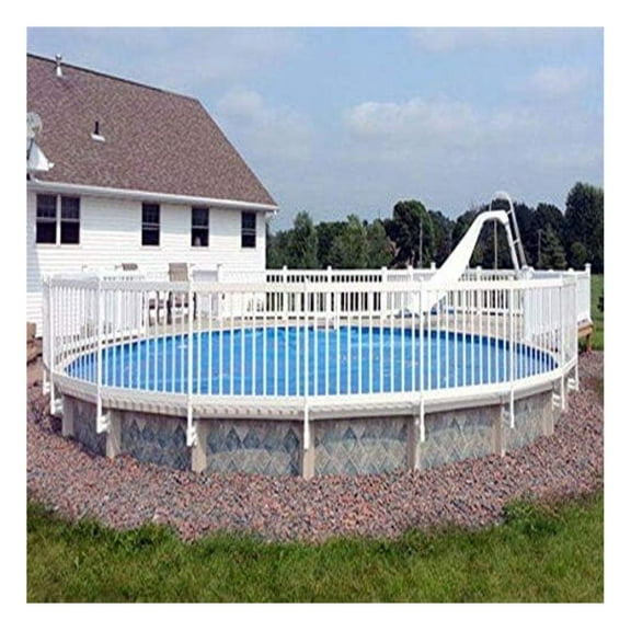 24- Inch Above Ground Pool Fence Section Removal Kit - White