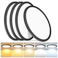 thumbnail image 1 of MW Lighting  24 Inch LED Flush Mount Ceiling Lights, 30W 120V 5CCT 2700/3000/3500/4000/5000K,LED Flush Mount Ceiling Light Fixture for Bedroom, Hallway,Triac Dimmable, 1 of 13