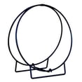 thumbnail image 1 of 24 Inch Black Log Hoop - 1/2 Inch Solid Stock, 1 of 1