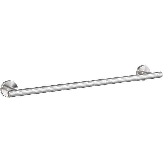 27 Inch Brushed Nickel Towel Bar for Bathroom, Total Length 27-Inch Bath Towel Rack Wall Mount, Durable SUS304 Stainless Steel Modern Home Decor Nickel Towel Holder