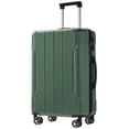 thumbnail image 1 of 24 Inch Carry on Luggage,65L Capacity Suitcase with Wheels & TSA Lock ABS+PC Lightweight Checked Luggage for Travel Trip， Green, 1 of 9