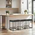 24 Inch Counter Height Bar Stools Upholstered Bar Stools for Kitchen
